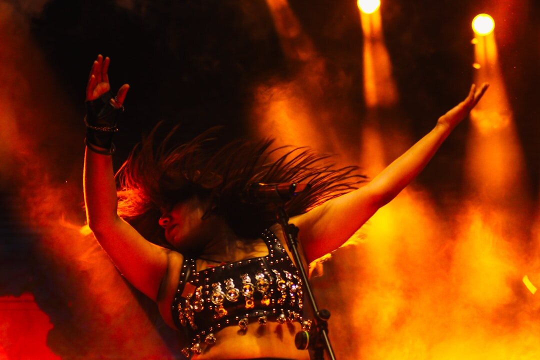 shakira performing on stage